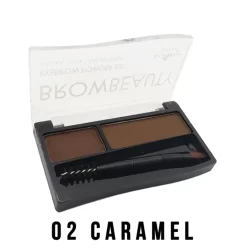 BrowBeauty Eyebrow Powder Kit 02 caramel